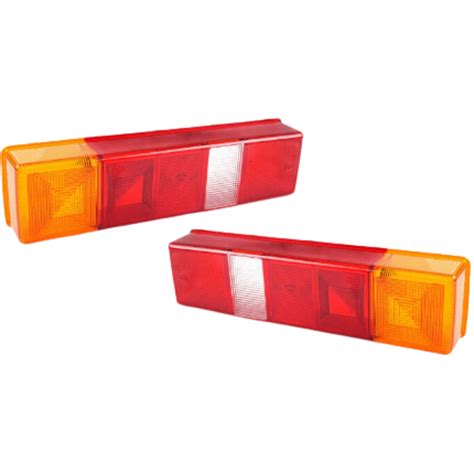 Ford Transit Rear Lens Tipper Tail Lamp Back Light Pickup Luton Pair 1986 2014 Ebay