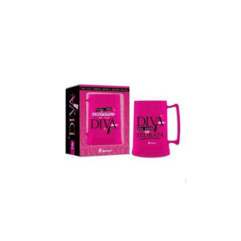 Caneca Gel Congelante Cerveja Uso Exclusivo Diva Ml Brasfoot