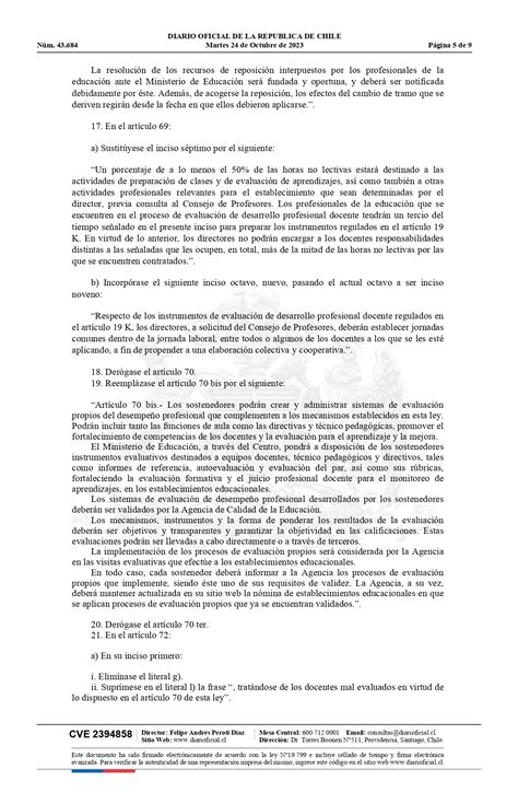 [DOCUMENTO OFICIAL] SE PUBLICÓ EN EL DIARIO OFICIAL LA LEY QUE