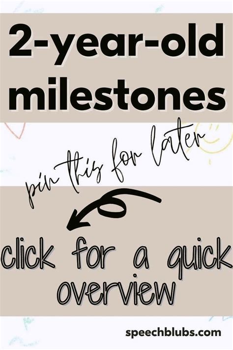 2 year old milestones – Artofit