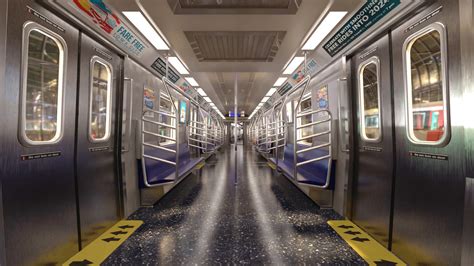 Subway Metro Train | Daz 3D