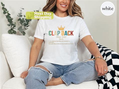 Clap Back Bleach Blonde Bad Built Butch Body Funny T Shirt Funny