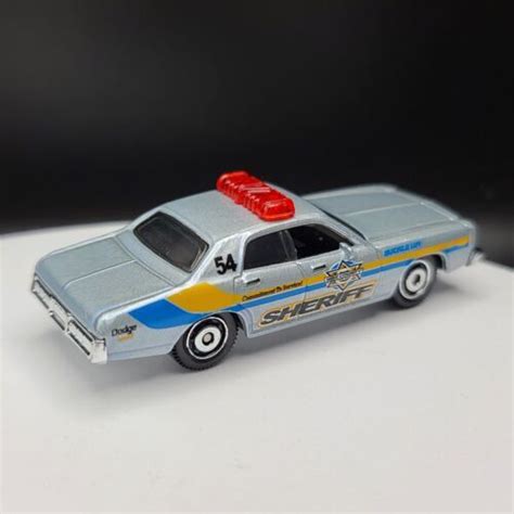 Matchbox 78 Dodge Monaco Police Car Sheriff 2012 Mbx Desert 4568565007