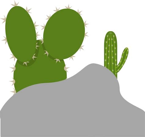 Ilustraci N De Cactus Vector Premium