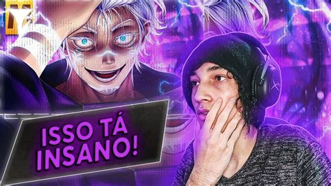 10 REACT Tipo Satoru Gojo Jujutsu Kaisen RECEPTACULO DO XAMÃ