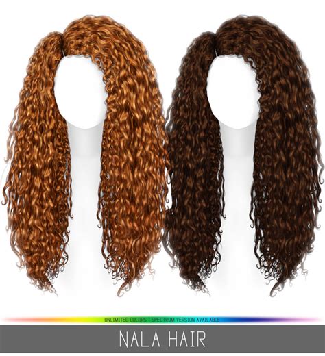 Nala Hair Patreon Sims 4 Afro Hair Sims Hair Sims 4 Curly Hair