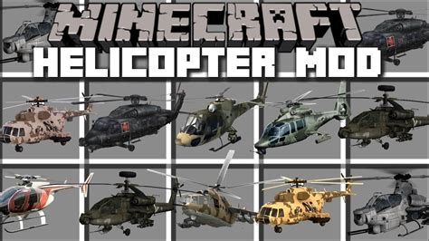 Download Mc Helicopter Mod 1.12.2-1.7.10 (little like Flan’s Mod ...