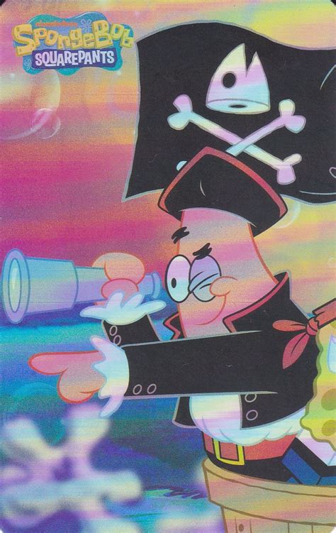 Cow Play Cow Moo Spongebob Squarepants Pirates Of Bikini Bottom Card Foil Arcadegamecards