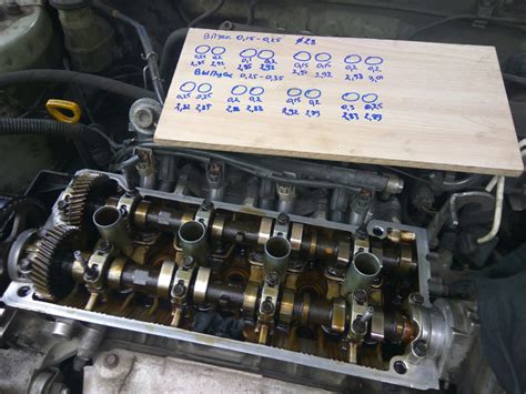 Toyota carina тойота карина 5a-fe и 7a-fe регулировка клапанов