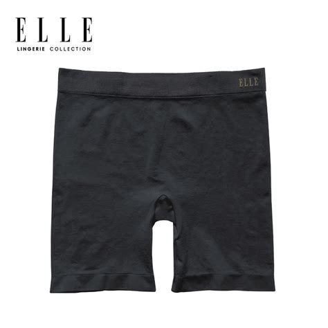 ELLE Lingerie I Panty กางเกงขาสนกนโปผา Spendex I LP1102BL Shopee Thailand