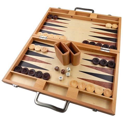 Wooden Backgammon Board Walyou
