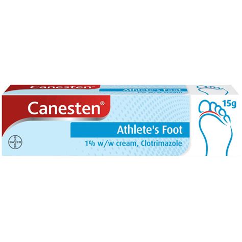 Canesten Dual Action Athlete's Foot Cream 15g | Footcare - B&M