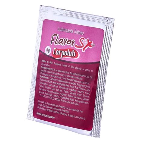 Lubricante Anal Corpolub Sachet Posex Shop Mayorista