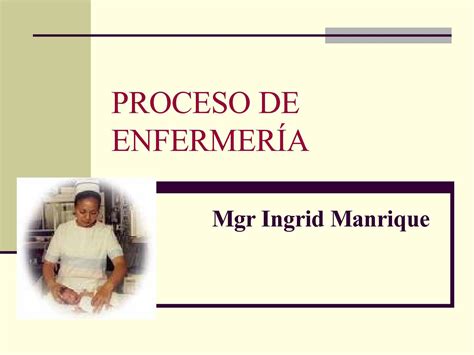 Calam O Introduccion Al Proceso De Enfermeria