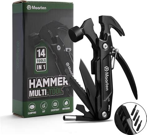 Gifts For Dad From Daughter Son Hammer Multitool Camping Accessories