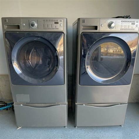 Kenmore Elite Washer Dryer With Pede Appliances