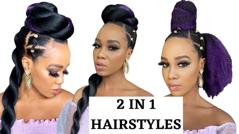 🔥easy Rubber Band Updos On Natural Hair 100k Giveaway Announcement