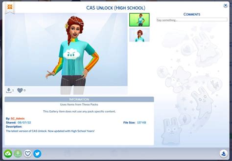 The Sims Unlocking All Create A Sim Items Packs Included