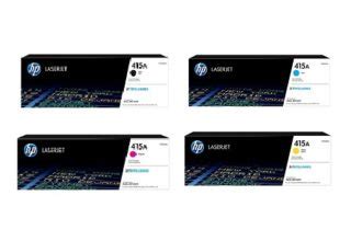 סט טונרים מקוריים HP 415A W2030A/W2031A/W2032A/W2033A למדפסת HP - CS ...