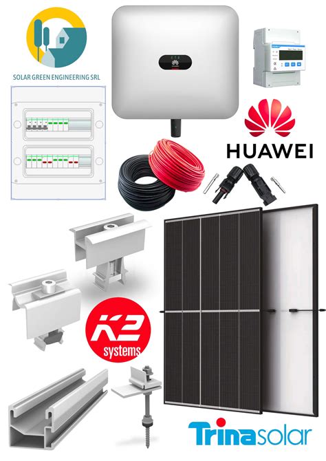 Kit Fotovoltaic Kw Trifazat On Grid Montaj Tabla Huawei Kw Iasi