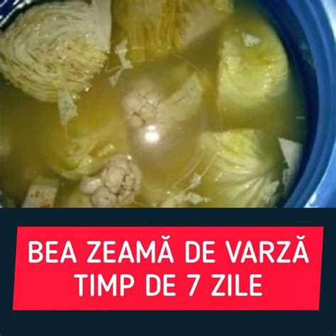 Doctorii Spun Bea Zeama De Varz Timp De Zile Uite Care Sunt