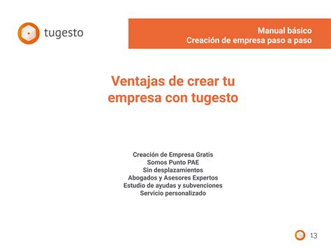 Gu A C Mo Crear Tu Empresa Paso A Paso Ppt