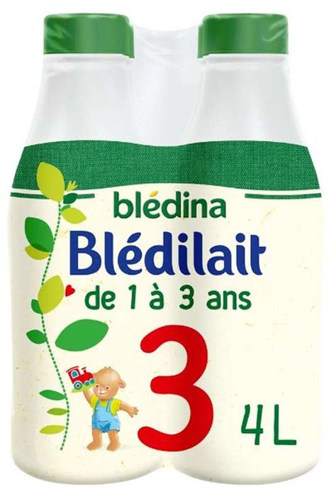 Lait De Croissance Nature Bl Dilait De Ans Bl Dina X L