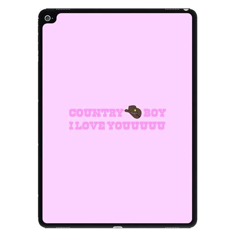 Country Boy I Love You - Memes iPad Case – Fun Cases