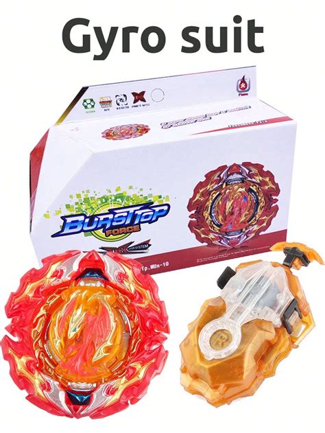 Bey Burst Set B 191 02 Prominence Phoenix Starter With String Launcher