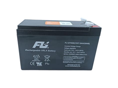 Bateria V Ah Recargable Fulibattery Solusistemas