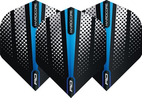 RED DRAGON Hardcore Radical Flash Blauw Dartvluchten Sets Per Pakket Bol