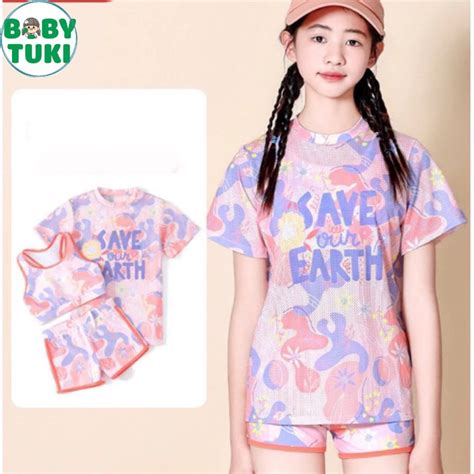 SET MÓN Bikini cho bé gái size đại Bikini mảnh áo lưới cá tính Đồ bơi bé gái mảnh