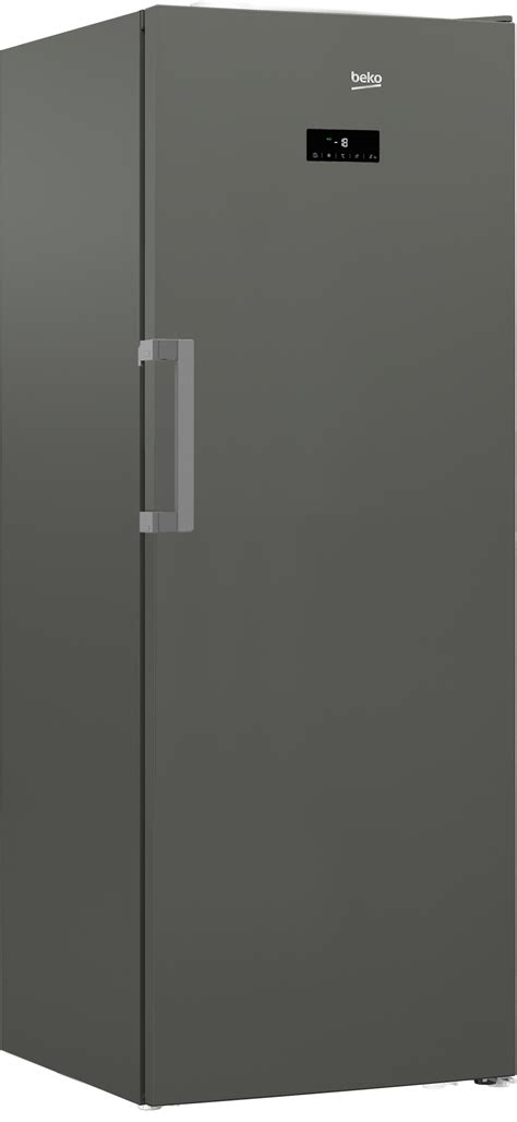 28 Inch Manhattan Grey Upright Freezer Refrigerators Bufr2715mg Beko