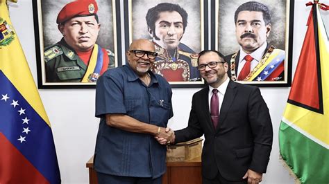 Venezuela Y Guyana Fortalecen Relaciones Diplom Ticas