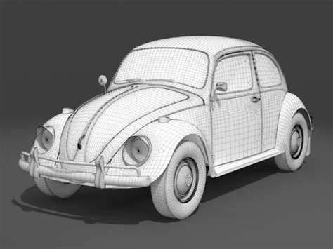 Herbie Fully Loaded 3D Model CGTrader