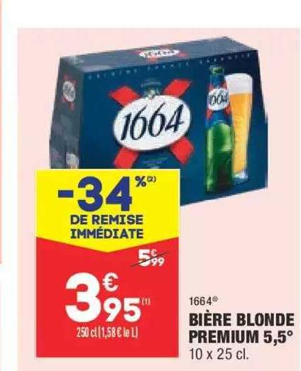 Promo Bi Re Blonde Premium Chez Aldi Icatalogue Fr