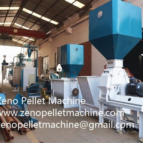 Floating Fish Feed Production Line Zeno Pellet Machine