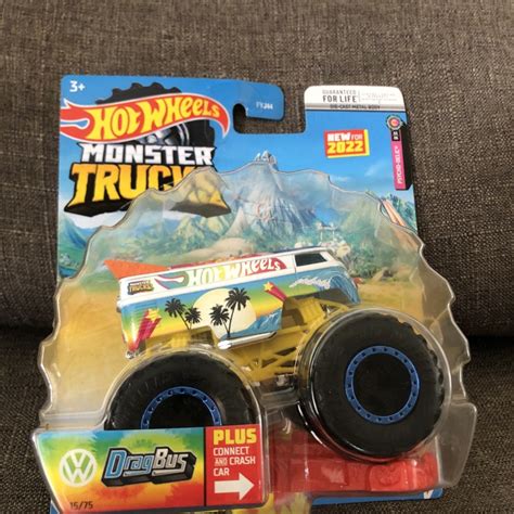 Jual Hot Wheels Monster Truck VW Drag Bus Kab Bekasi Theghars Asakura Figure Tokopedia