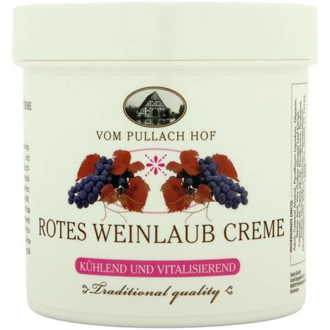 Rotes Weinlaub Creme Vom Pullach Hof Ml Pzn