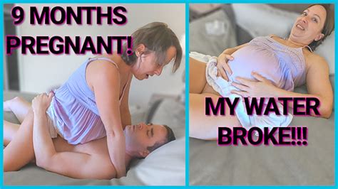 9 Month Pregnant MILF Fucked Water Breaks Goes Into Labor On Labor Day RedTube