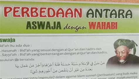 Ldnu Kabupaten Kediri Edarkan Pamflet Perbedaan Aswaja Dan Wahabi