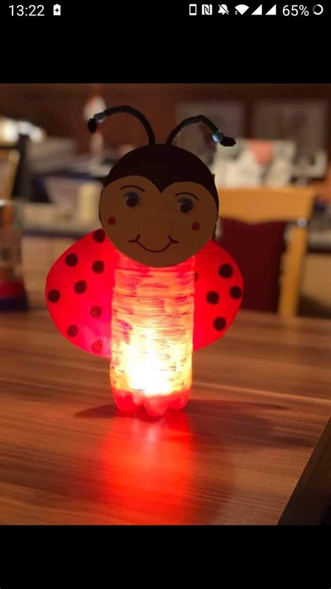 Ladybug Lantern Marienk Fer Laterne Einfach Laternen Basteln