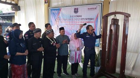 Wali Kota Tegal Launching Gerakan Peduli Stunting Di Kecamatan