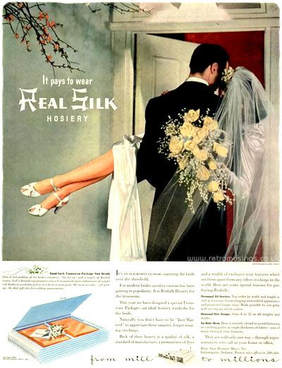 Real Silk Lingerie Adverts 1939 1940 Retro Musings