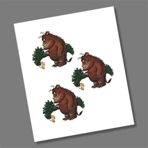 3 X The Gruffalo And Mouse 50p Coin Decalsticker Coin Collective