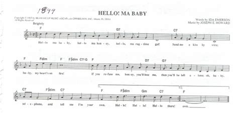 ma baby lead sheet