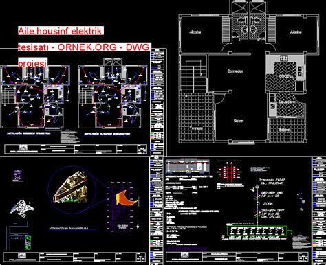 Proje Sitesi Detaylar Ayd Nlatma Autocad Projesi