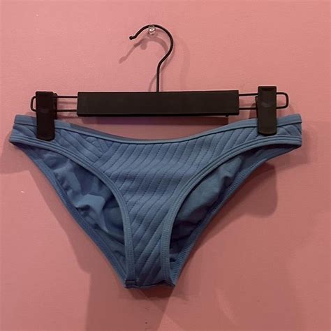 Size Small Blue Bikini Bottoms Depop