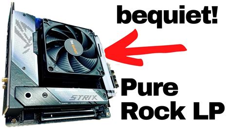 Bequiet Pure Rock LP REVIEW THE BEST New Low Profile Cooler YouTube