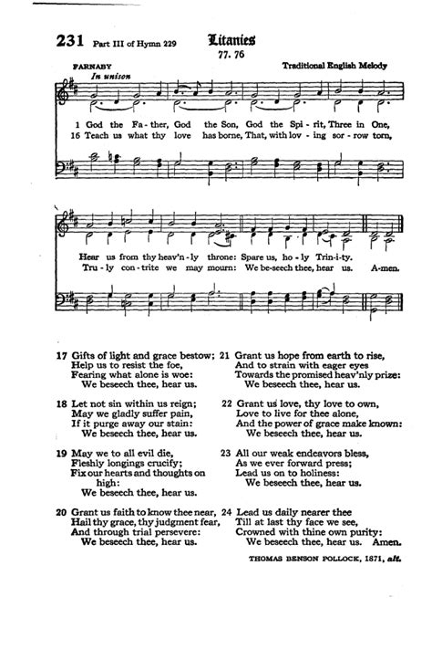 The Hymnal Of The Protestant Episcopal Church In The United States Of